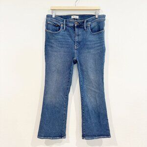 Madewell Cali Denim Boot Flare Denim Comfort Jeans‎ Preppy Casual Plus Size 32